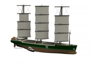 Model of B9 ship